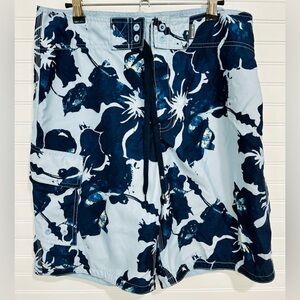 Mossimo Floral Print Men's Swim Shorts - Size 32